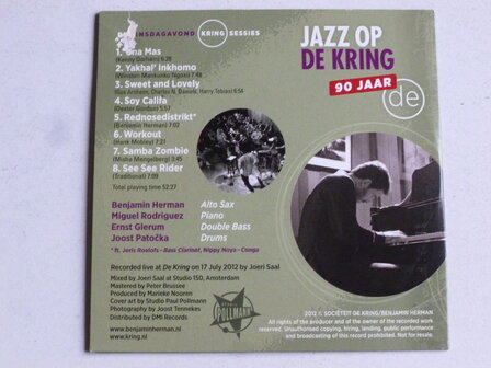 Jazz op De Kring - Benjamin Herman, Miguel Rodriguez