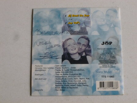 JOP - Jij bent de zon (CD Single)