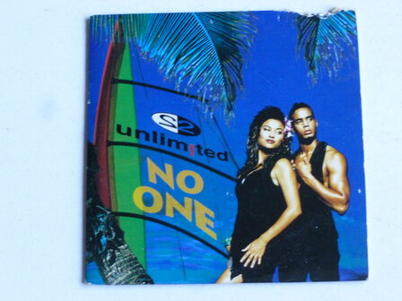 2 Unlimited - No One (CD Single) hoesje beschadigd