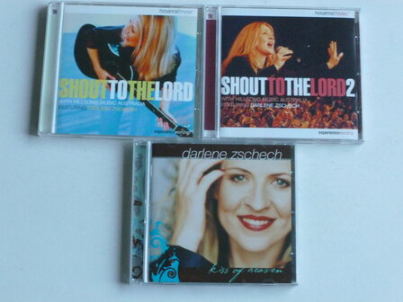 Darlene Zschech - Shout to the Lord 1,2, Kiss of Heaven (3 CD)