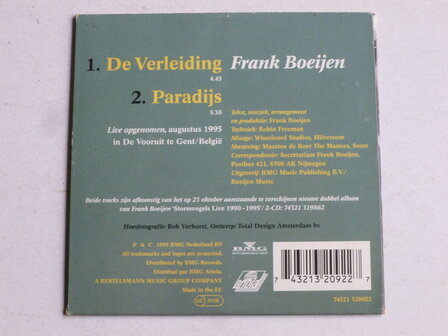 Frank Boeijen - De Verleiding (CD Single)