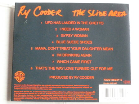 Ry Cooder - The Slide Area
