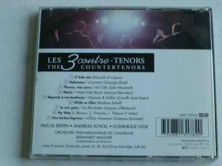 Les 3 Contre Tenors / The Countertenors - Andreas Scholl, Pascal Bertin, Visse