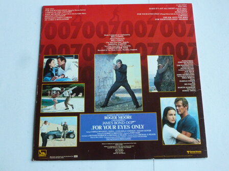 For your eyes only - James Bond (Soundtrack) LP