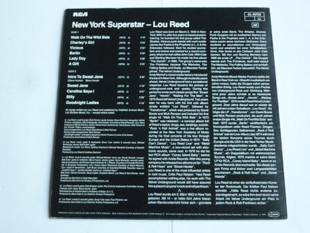 Lou Reed - New York Superstar (LP)