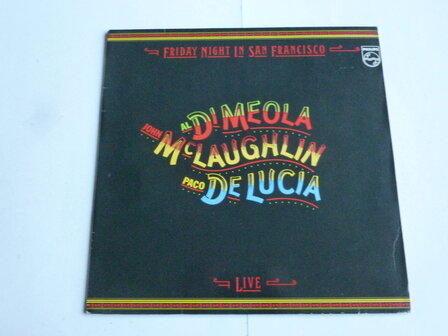 Al DiMeola, John McLaughlin, Paco de Lucia - Friday Night in San Francisco (LP)