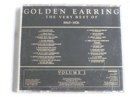 Golden Earring - The very best of 1965-1976 Volume 1