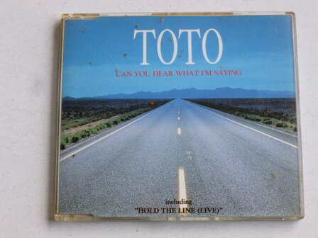 Toto - Can you hear what i&#039;m saying (CD Single)