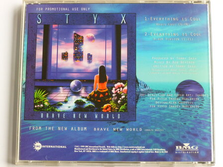 Styx - Everything is Cool (CD Single)
