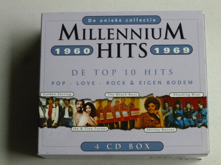 Millennium Hits 1960 - 1969 / Pop, Love, Rock &amp; Eigen Bodem (4 CD)