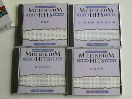 Millennium Hits 1960 - 1969 / Pop, Love, Rock &amp; Eigen Bodem (4 CD)
