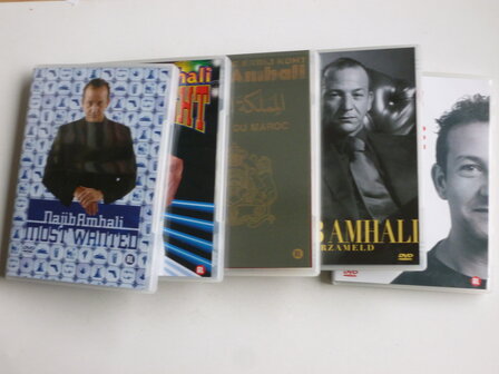 Najib Amhali - Verzameld (5 DVD)