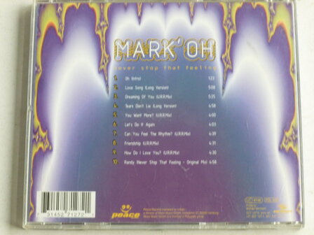 Mark Oh - Never stop that feeling