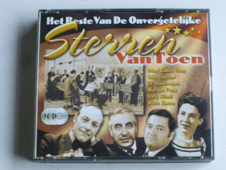Sterren van Toen - Eddy Christiani, Max van Praag, Alberti, Straatzangers, Maria Zamora (3 CD)