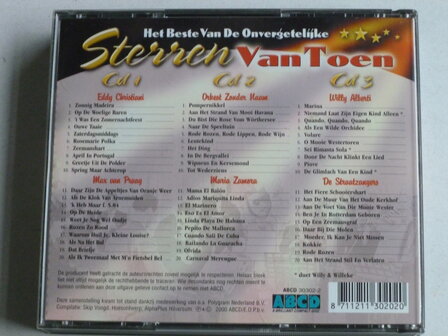 Sterren van Toen - Eddy Christiani, Max van Praag, Alberti, Straatzangers, Maria Zamora (3 CD)