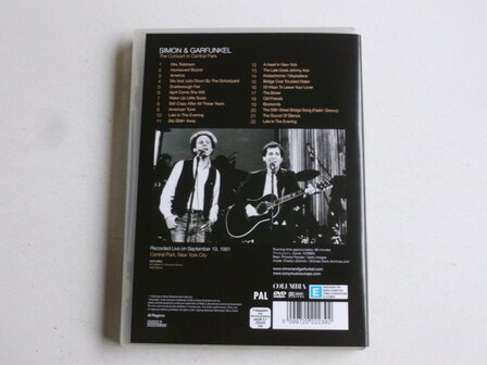 Simon &amp; Garfunkel - The Concert in Central Park (DVD)