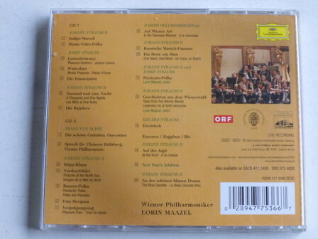 Neujahrskonzert 2005 / Lorin Maazel (2 CD)