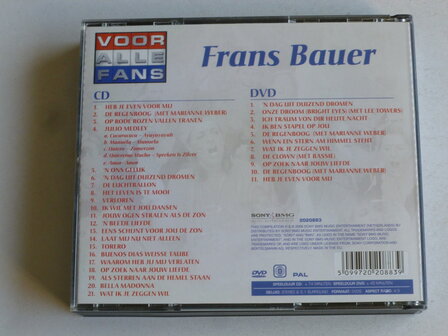 Frans Bauer - Voor alle Fans ( CD + DVD)