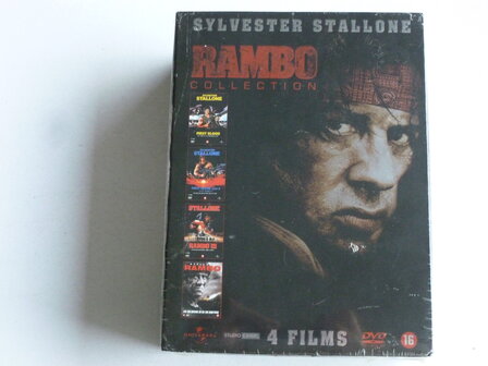 Rambo Collection 1 - 4 /Sylvester Stallone ( 4 DVD) Nieuw