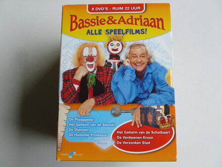 Bassie &amp; Adriaan - Alle Speelfilms (8 DVD)