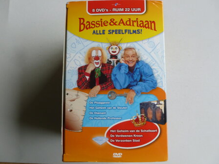 Bassie &amp; Adriaan - Alle Speelfilms (8 DVD)