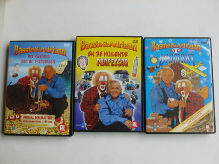 Bassie &amp; Adriaan - Alle Speelfilms (8 DVD)