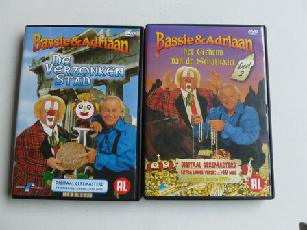 Bassie &amp; Adriaan - Alle Speelfilms (8 DVD)