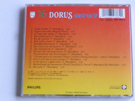 Dorus - 16 Dorus Successen (music for the millions)