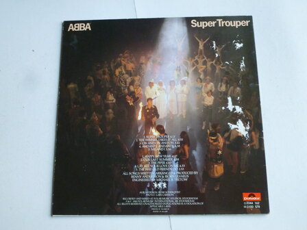 Abba - Super Trouper (LP) hoes beschadigd