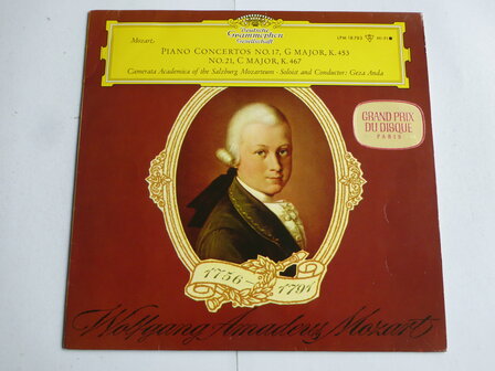 Mozart - Piano Concertos 17 / Geza Anda (LP)