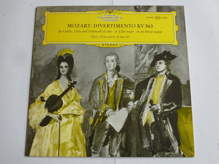Mozart - Divertimento 563 / Trio Italiano D&#039; Archi (LP)