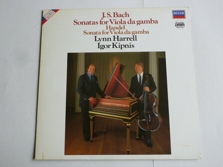 Bach - Sonatas for Viola da gamba / Lynn Harrell, Igor Kipnis (LP)