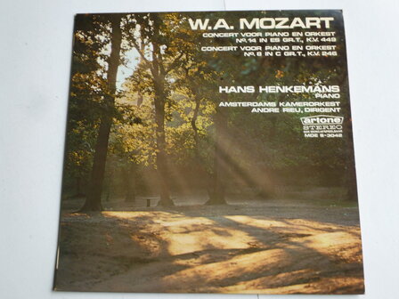 Mozart - Concert voor piano en orkest 14 / Hans Henkemans, Andre Rieu (LP)