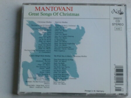 Mantovani - Great Songs of Christmas