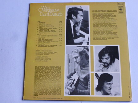 Wim Overgaauw - Don&#039;t Disturb (LP)
