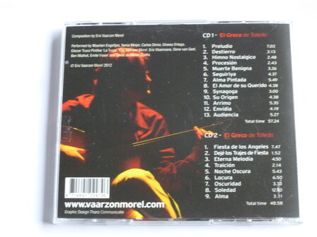 Eric Vaarzon Morel - El Greco de Toledo / Flamenco Opera (2 CD)