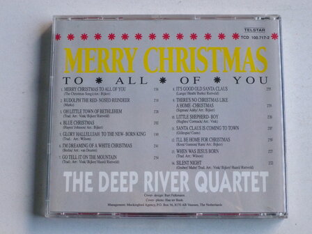 The Deep River Quartet - Merry Christmas to all of you