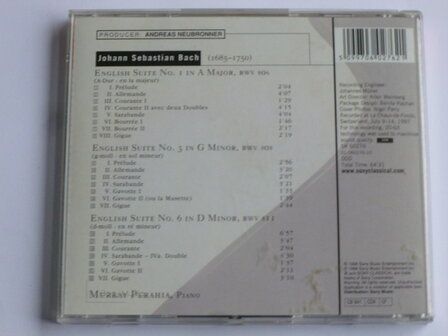 Bach - English Suites 1,3 &amp; 6 / Murray Perahia