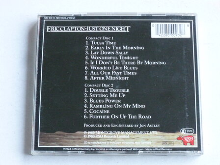Eric Clapton - Just one Night (2 CD)