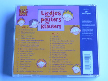 Liedjes voor Peuters en Kleuters (2 CD) Kid Stars