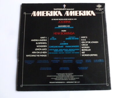 Amerika Amerika - Jos Brink, Frank Sanders (LP)
