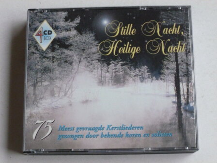 Stille Nacht, Heilige Nacht - 75 meest gevraagde Kerstliederen (4 CD)