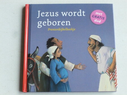 Jezus wordt geboren - Prentenbijbelboekje (Boek + DVD)