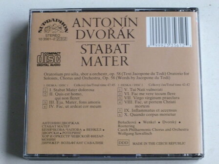 Dvorak - Stabat Mater / Wolfgang Sawallisch (2 CD)