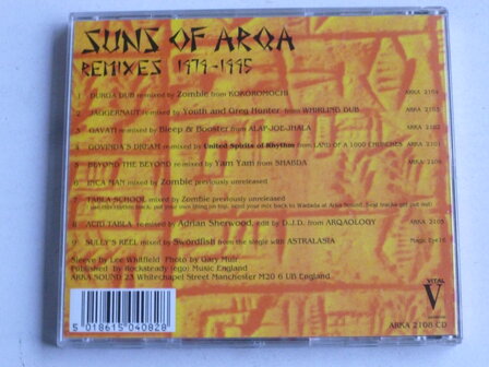 Suns of Arqa - Remixes 1979 - 1995