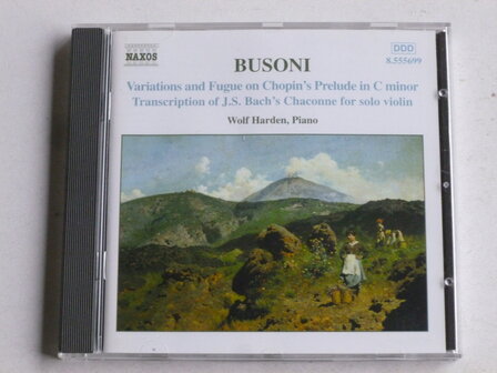 Busoni - Variations an Fugue on Chopin&#039;s Prelude / Wolf Harden