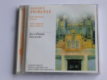 Durufle - L&#039; Oeuvre pour Orgue / Jean-Pierre Lecauday