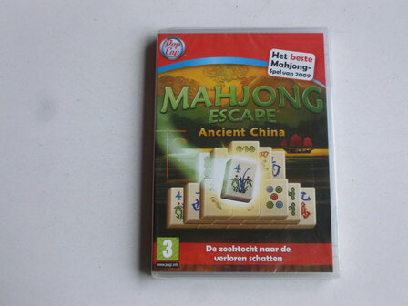 Mahjong Escape Ancient China PC CD Rom (nieuw)