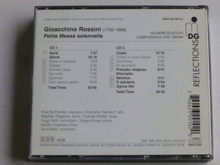Rossini - Petit Messe Solennelle / Nicol Matt (2 CD)