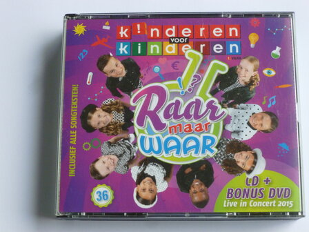 Kinderen voor Kinderen - 36 / Raar maar waar (CD + DVD)